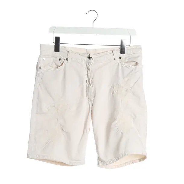 Bermuda Shorts, in Beige, Cotton, Dondup