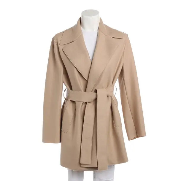 Cappotto mezza stagione, in Marrone chiaro, Lana, Harris Wharf Londra