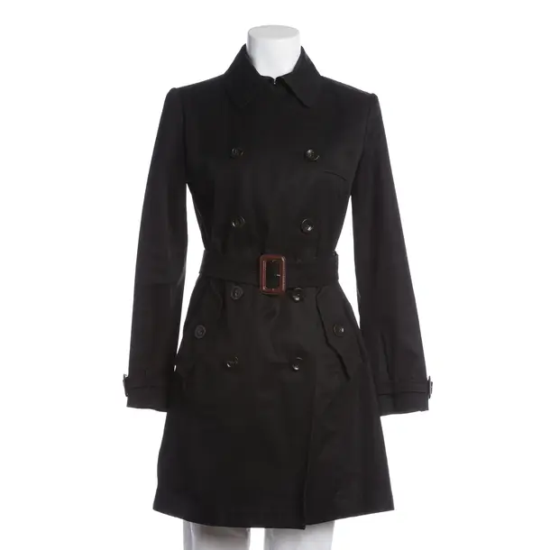 Sommermantel, in Schwarz, Baumwolle, Max Mara