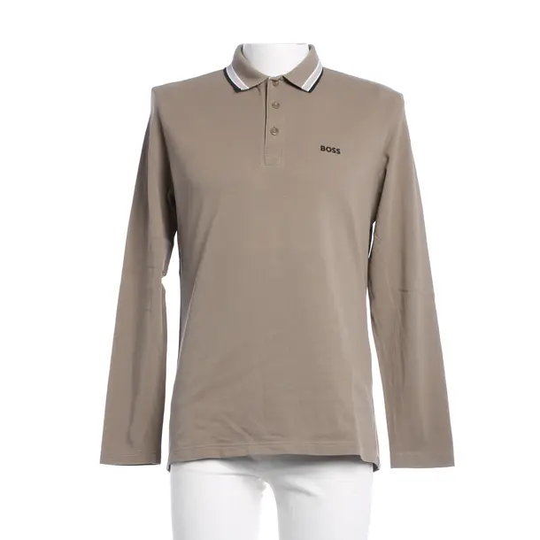 Long Sleeve Shirt, in Multicolored, Cotton, Hugo Boss Green