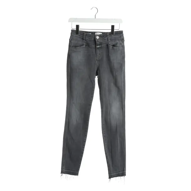Jeans Straight Fit, in Grau, Baumwolle, Closed