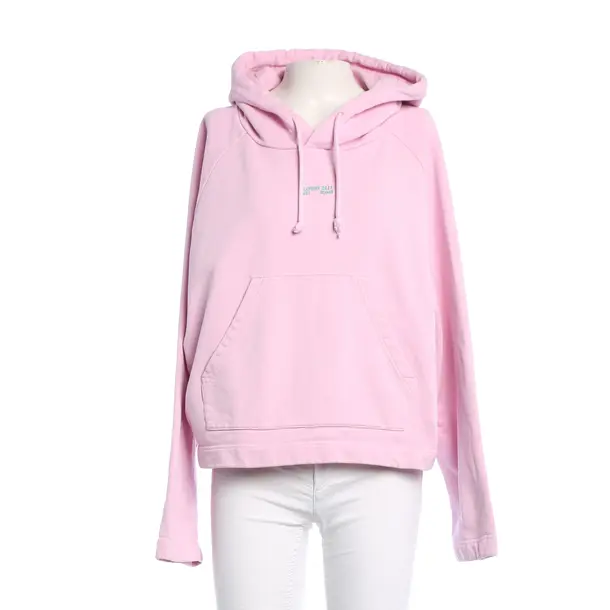 Hoodie, in Pink, Cotton, Closed