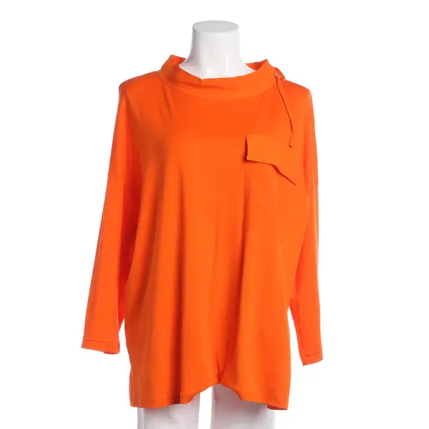 Camicetta, in Arancione neon, Cotone, Marc Cain