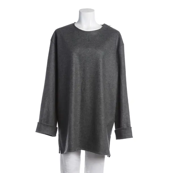 Bluse, in Grau, Wolle, Jil Sander