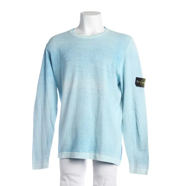 Jumper, in Blue, Cotton, Stone Island