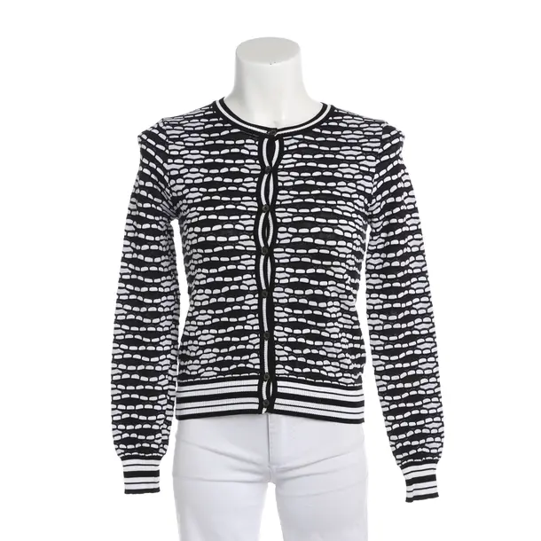 Strickjacke, in Schwarz, Baumwolle, Missoni
