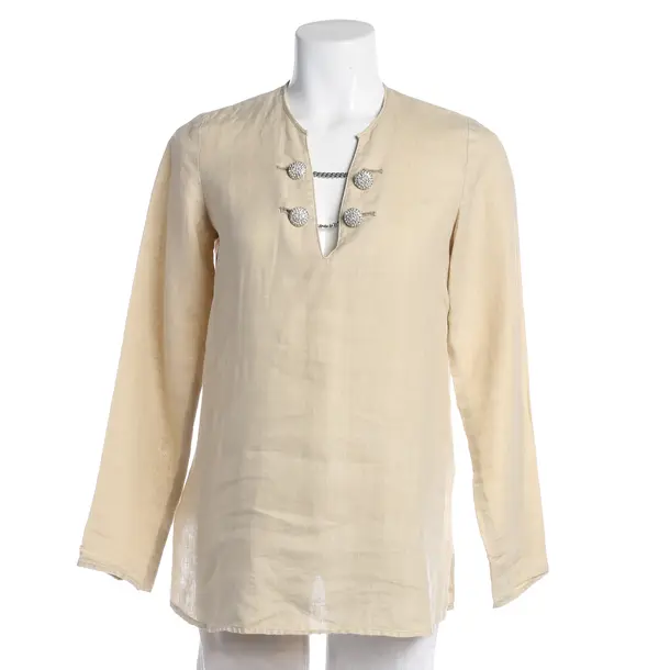 Bluse, in Beige, Leinen, Steffen Schraut