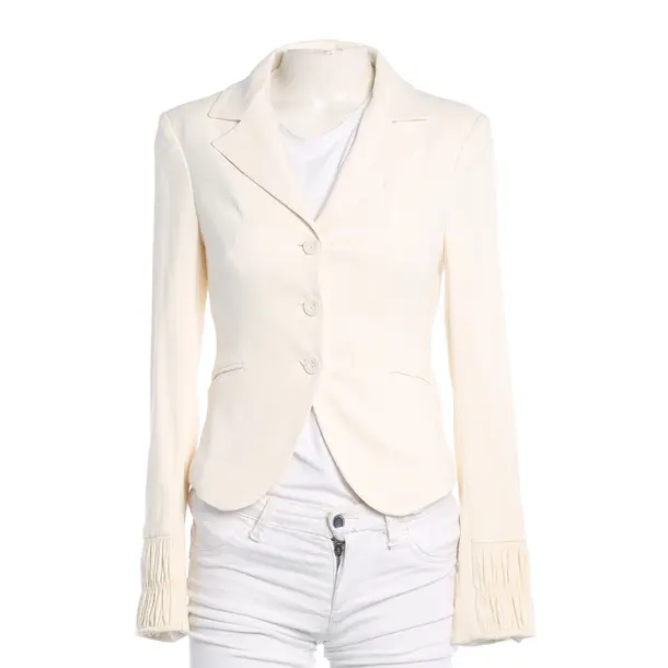 Blazer, in Cream, Acetate, Patrizia Pepe