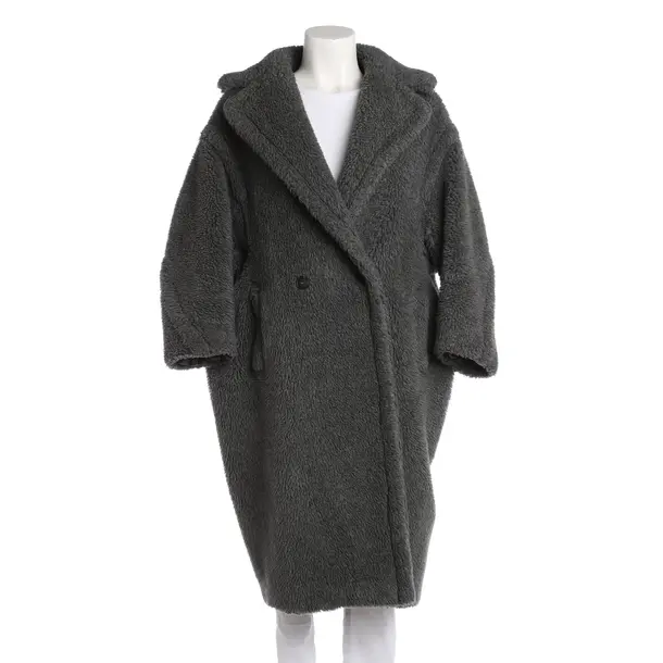 Wintermantel, in Grau, Wolle, Max Mara