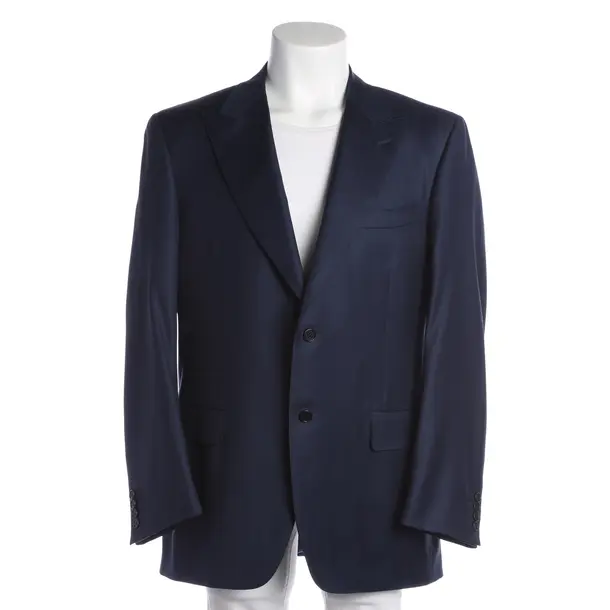 Blazer, in Navy, Wool, Canali