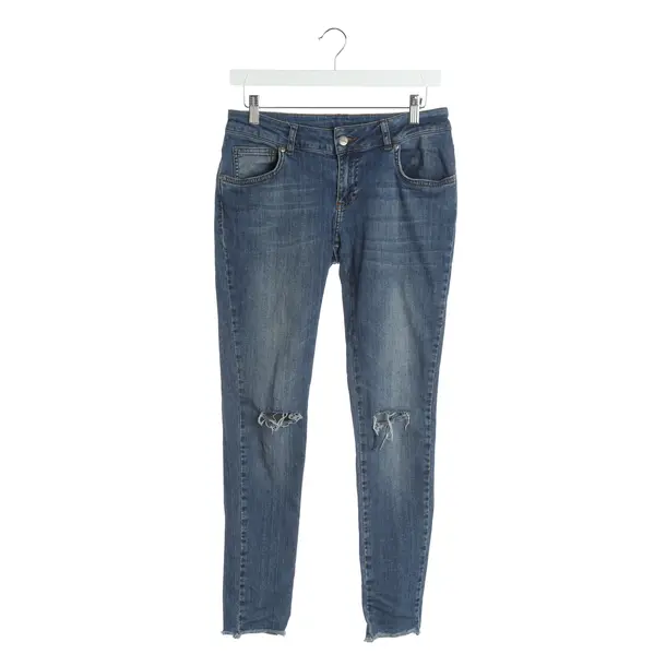 Jeans Slim Fit, in Blau, Baumwolle, Anine Bing