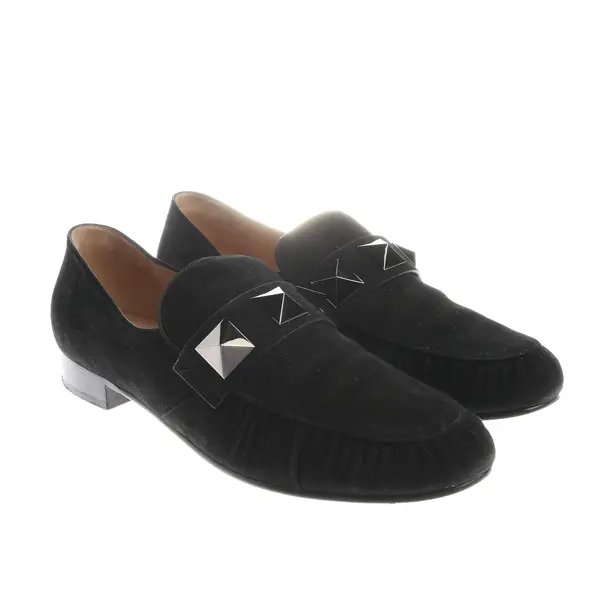 Loafers, in Black, Valentino