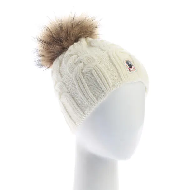 Mütze, in Weiß, Polyacryl, Parajumpers