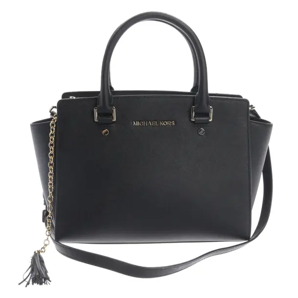 Handtasche, in Schwarz, Leder, Michael Kors