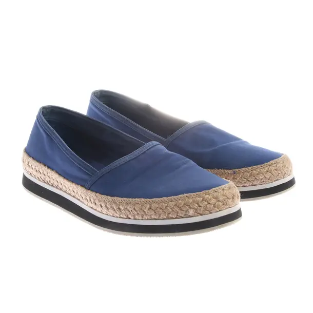 Espadrillas, in Blu, Prada Linea Rossa