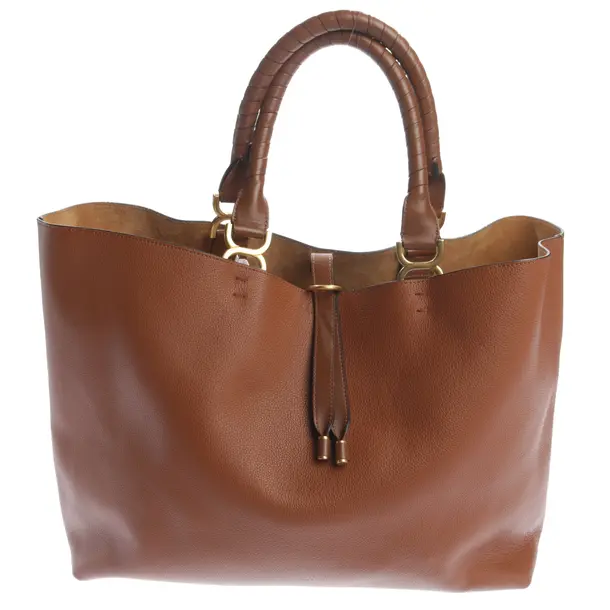 Shopper Bag, in Brown, Leather, Chloé