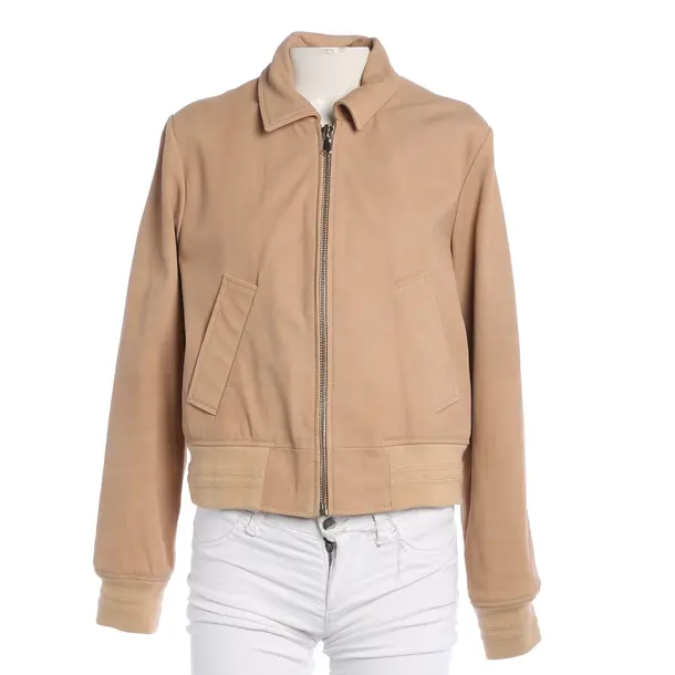 LeatherJacket, in Light Brown, Leather, Mos Mosh