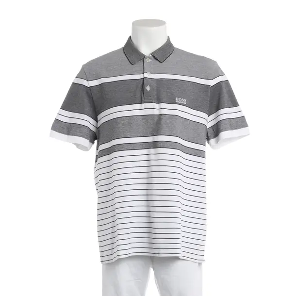 Poloshirt, in Weiß, Baumwolle, Hugo Boss Green