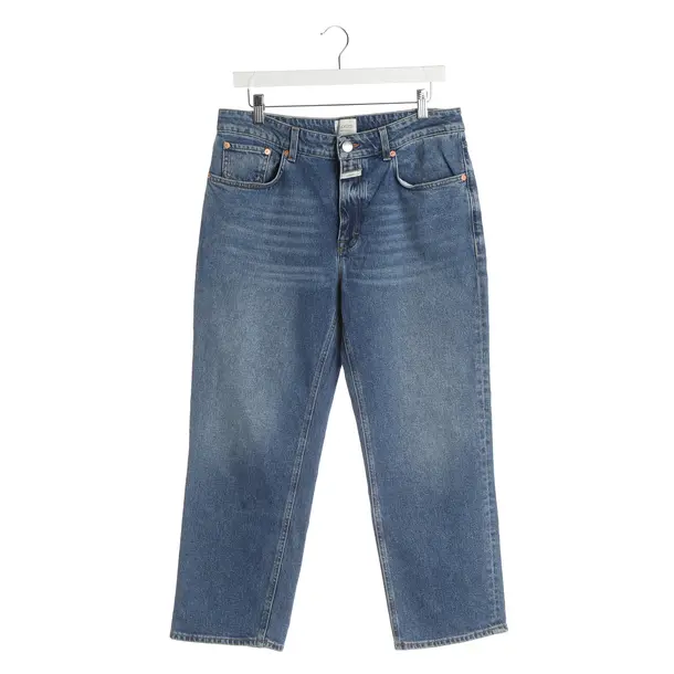 Jeans boyfriend, in Blu, Cotone, Chiuso
