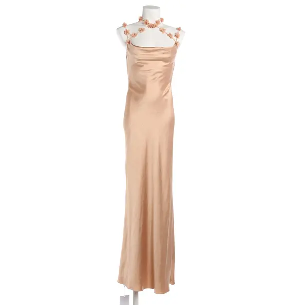 Cocktail Dress, in Peach, Polyester, self-portrait
