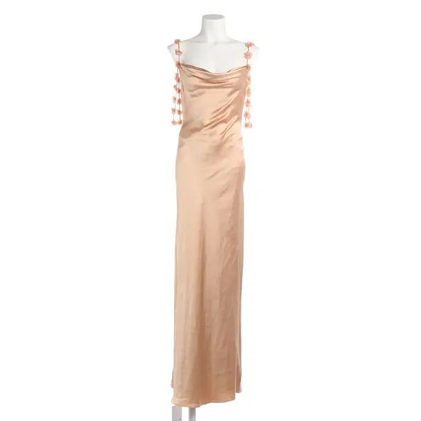 Cocktail Dress, in Peach, Polyester, self-portrait