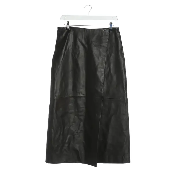 Skirt, in Black, Leather, Frankie Shop