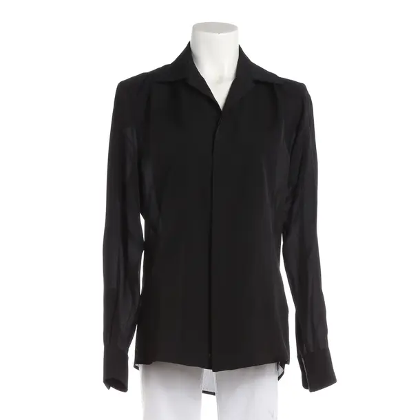 Tunic, in Black, Silk, Frankie Shop