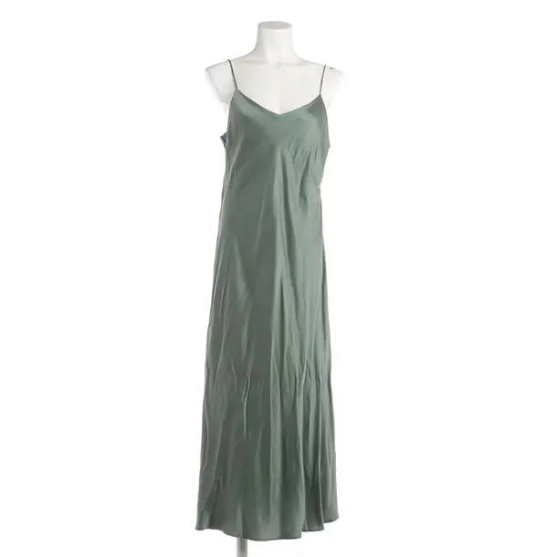 Cocktail Dress, in Green, Silk, Asceno