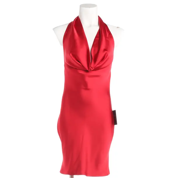 Cocktail Dress, in Red, Polyester, Norma Kamali