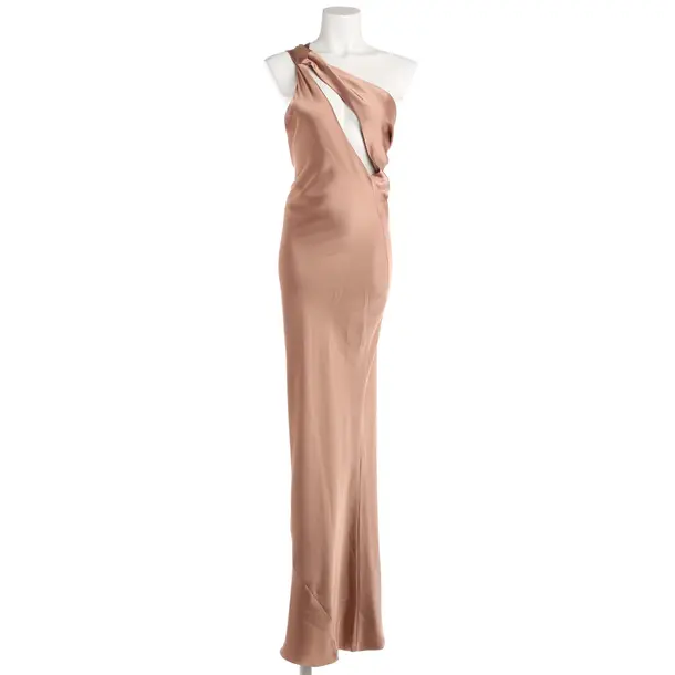 Cocktail Dress, in Light Brown, Polyester, Norma Kamali