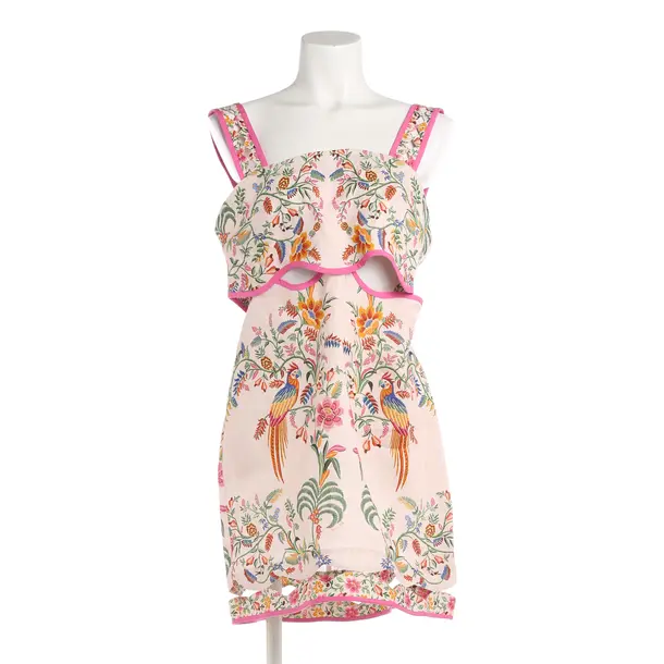 Dress, in Multicolored, Linen, Farm Rio