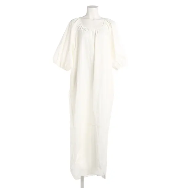 Dress, in Beige, Cotton, Adriana Degreas