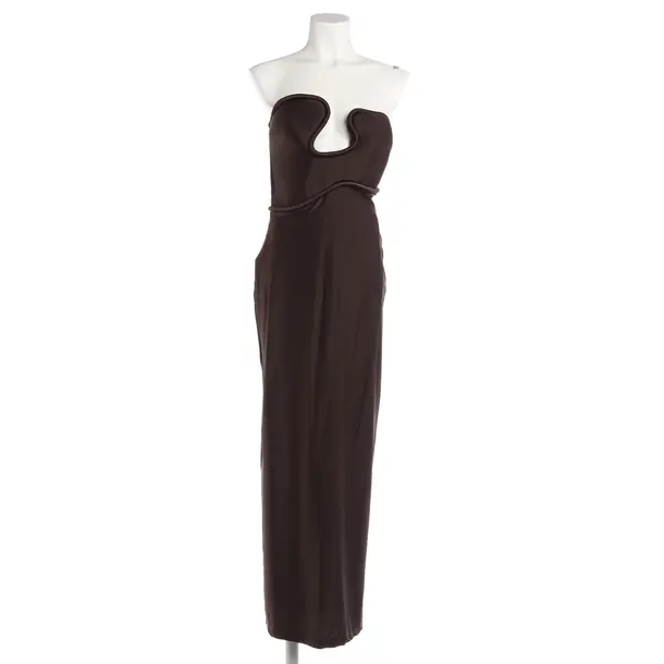 Cocktail Dress, in Dark Brown, Polyamide, Adriana Degreas
