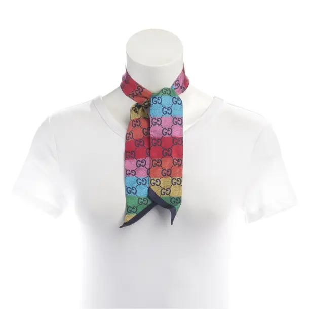 Tuch, in Mehrfarbig, Seide, Gucci