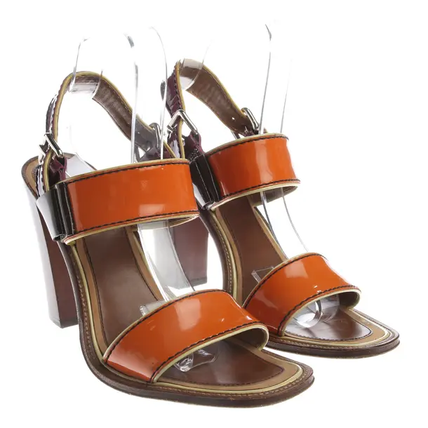 Sandaletten, in Orange, Prada