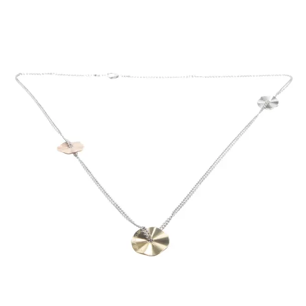 Halskette, in Silber, Metall (metallisch, metallisiert), Emporio Armani