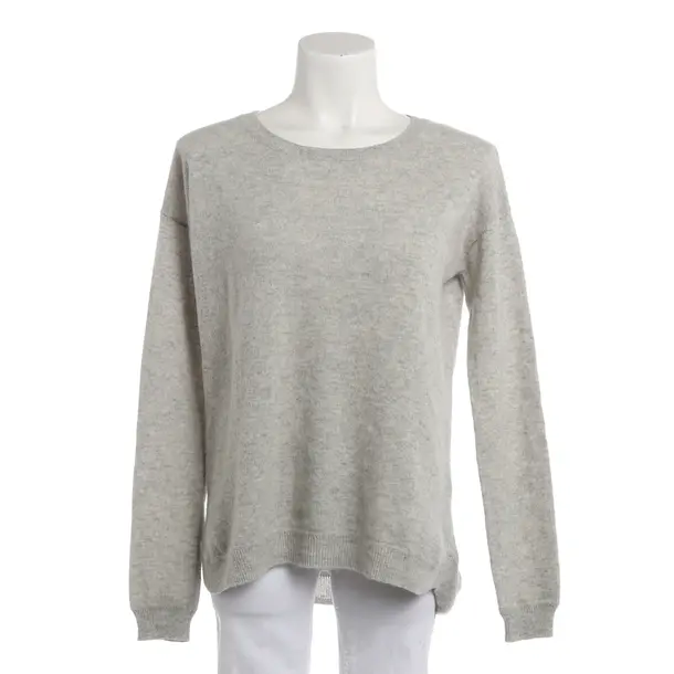 Kaschmirpullover, in Hellgrau, Kaschmir, Jardin des Orangers