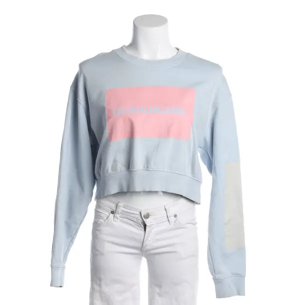 Sweatshirt, in Light Blue, Cotton, Calvin Klein
