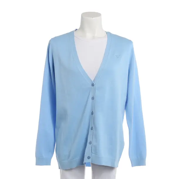 Cardigan, in Azzurro, Cotone, Gant