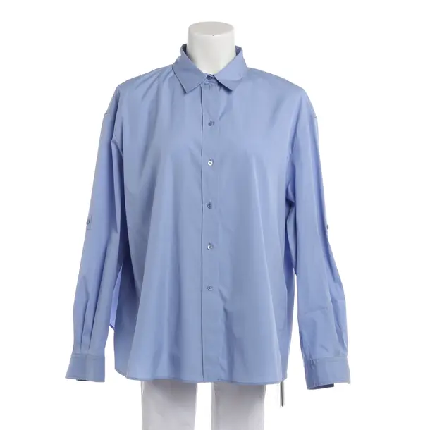Bluse, in Hellblau, Baumwolle, Marc Cain Sports