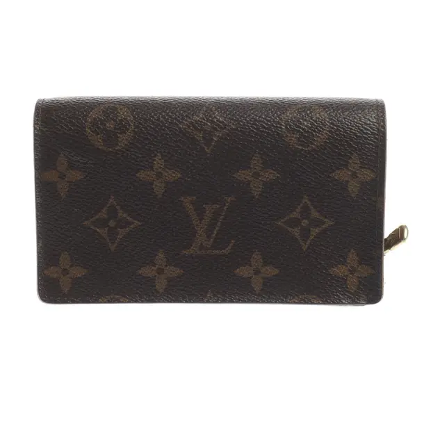 Wallet, in Brown, Leather, Louis Vuitton