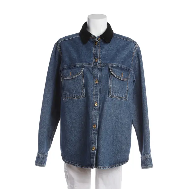 Denim Jacket, in Blue, Cotton, Blazé Milano