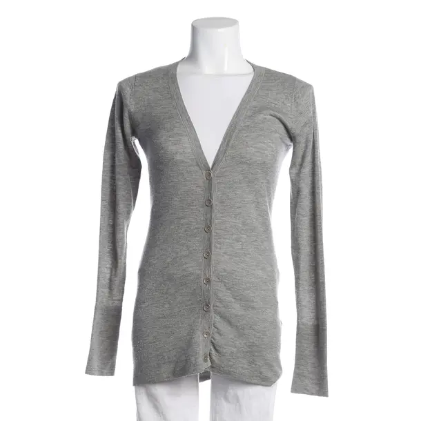 Strickjacke, in Grau, Wolle, FFC