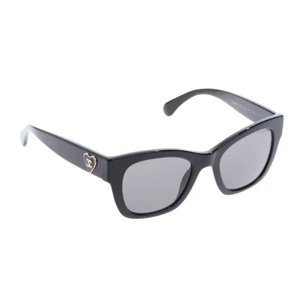 Sunglasses, in Black, Synthetic, Chanel