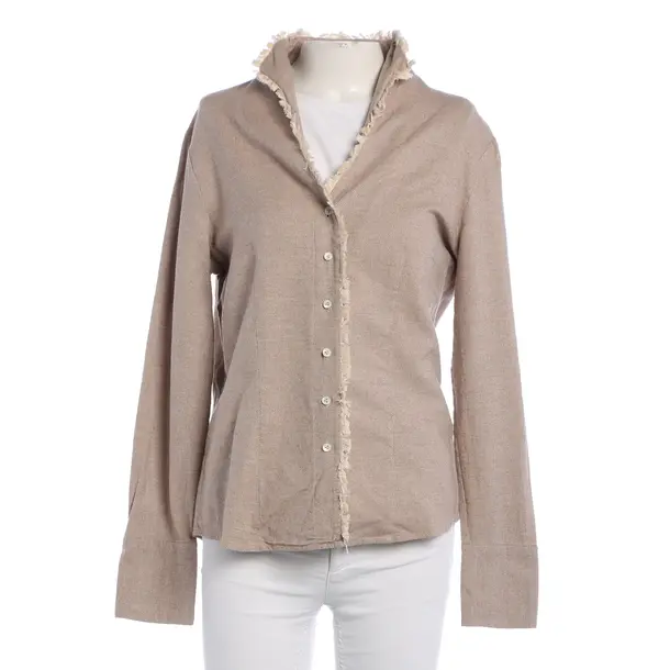 Blouse, in Beige, Cotton, Van Laack