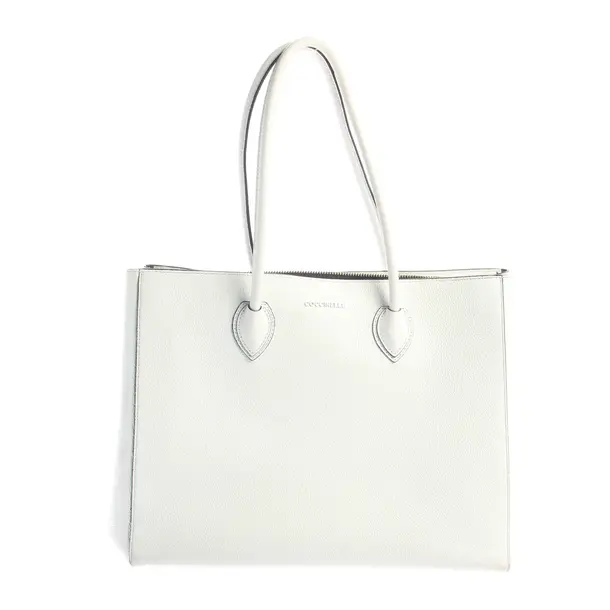 Cross Body Bag, in White, Leather, Coccinelle
