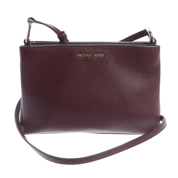 Shoulder Bag, in Bordeaux, Leather, Michael Kors