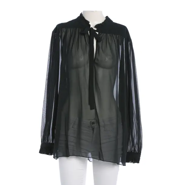 Bluse, in Dunkelgrün, Viskose, Dorothee Schumacher