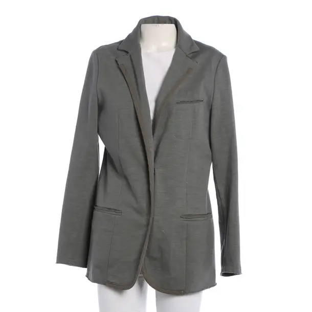 Blazer, in Gray, Cotton, Frauenschuh