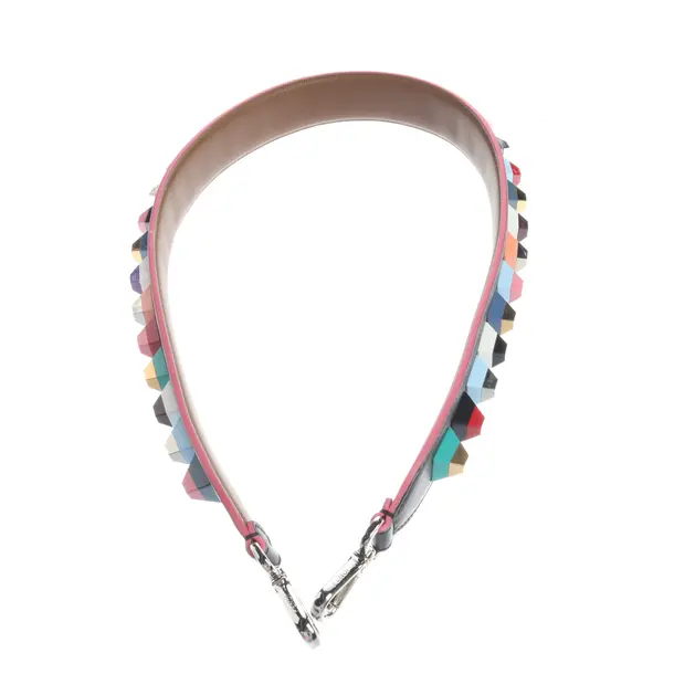 Shoulder Strap, in Multicolored, Leather, Fendi